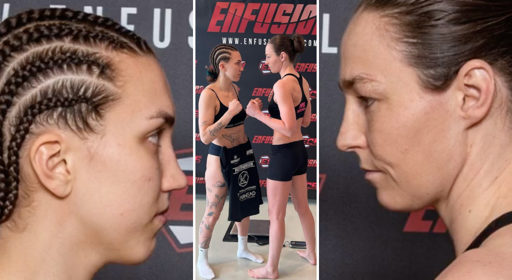 Emma Stonegård vs Jorina Baars Enfusion 120 Kickboxing Viaplay Maximum Sports