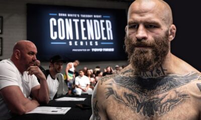 Andreas Bane Gustafsson Berg UFC Dana White's Contender Series Svensk MMA Maximum Sports