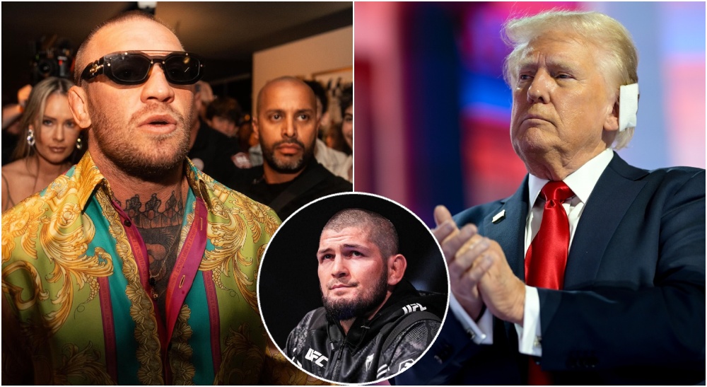 Conor McGregor Donald Trump Khabib Nurmagomedov