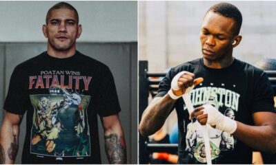 Alex Pereira och Israel Adesanya