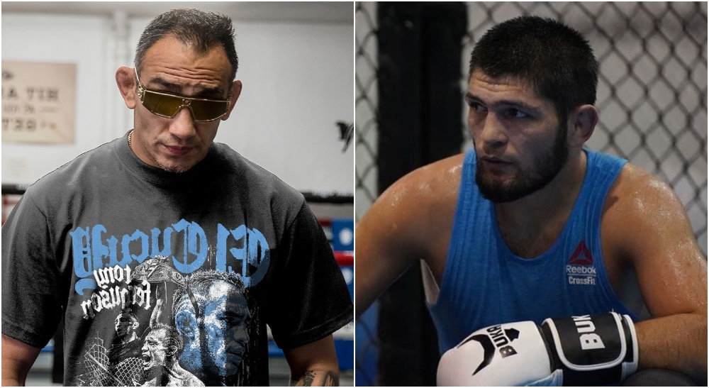 Khabib och Tony Ferguson omslagsbild