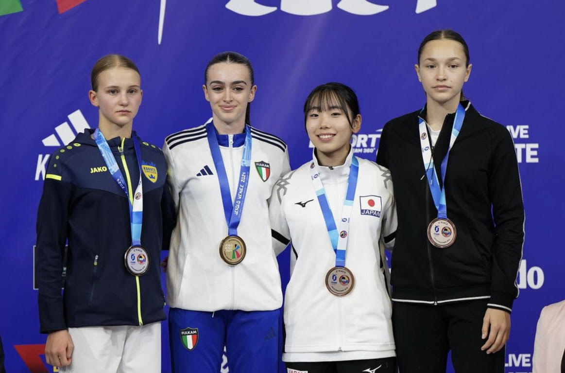 Agnes Nyman Karate Junior VM Venedig WKF Venice 2024