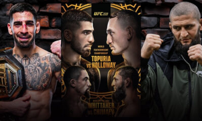 UFC 308 Khamzat Chimaev Ilia Topuria Max Holloway Robert Whittaker