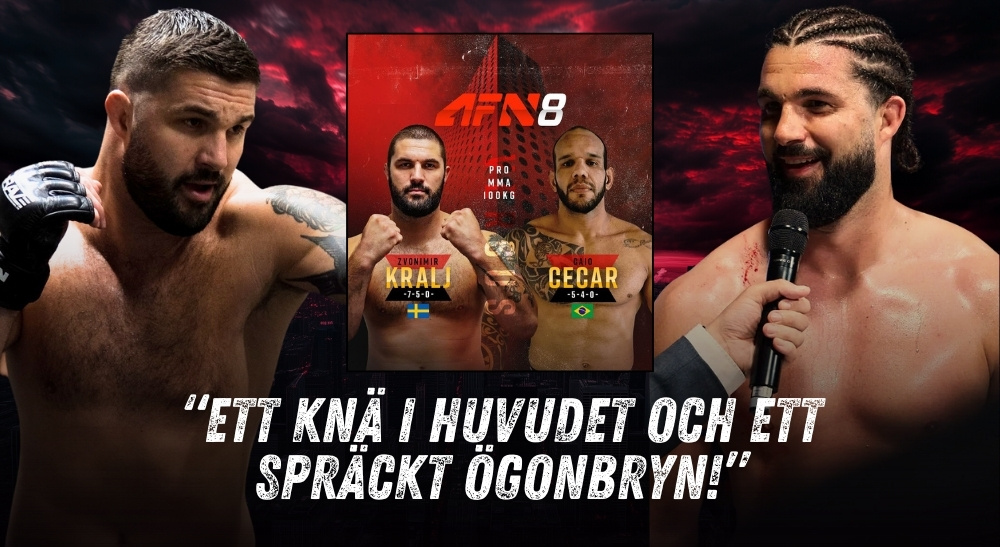 Zvonimir Krajl AFN 8 MMA MAximum Sports