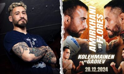 Fernando Flores Makwan Amirkhani Ice Cage Fighting MMA Maximum Sports