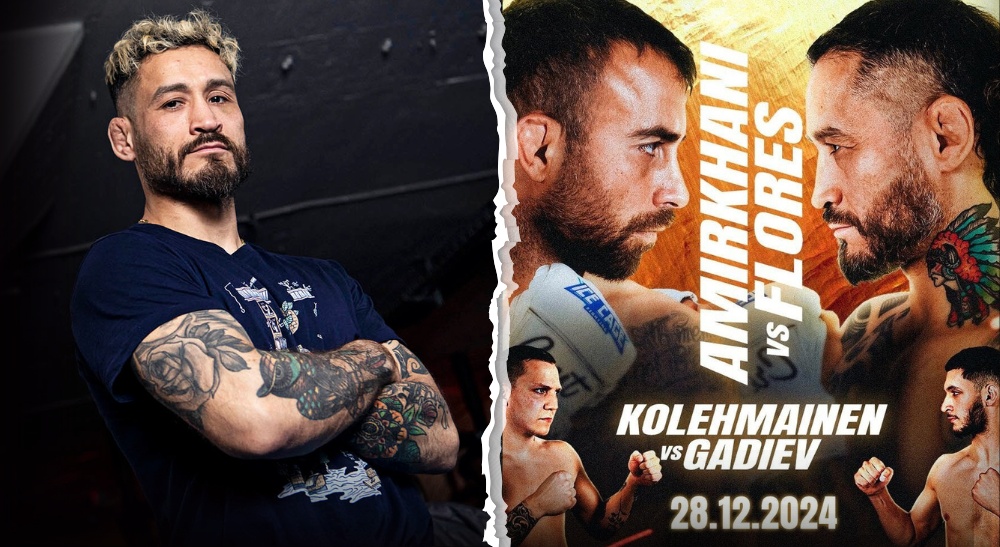 Fernando Flores Makwan Amirkhani Ice Cage Fighting MMA Maximum Sports