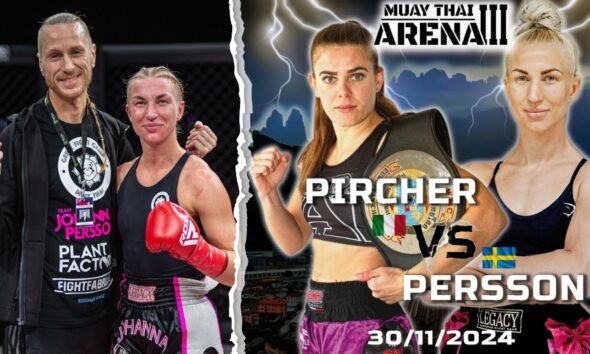 Johanna Persson Maximum Sports David Lehnberg Thaiboxning Muay Thai