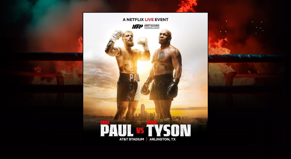 Mike Tyson Jake Paul Boxning Netflix