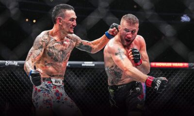 Årets Internationella Knockout 2024 Max Holloway Justin Gaehtje