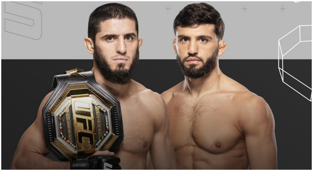 Makhachev vs Tsarukyan 1 Maximum Sports