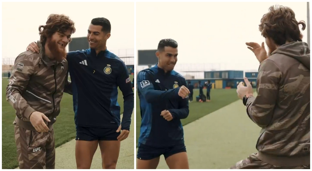 Shara Magomedov och Cristiano Ronaldo 1 Maximum Sports