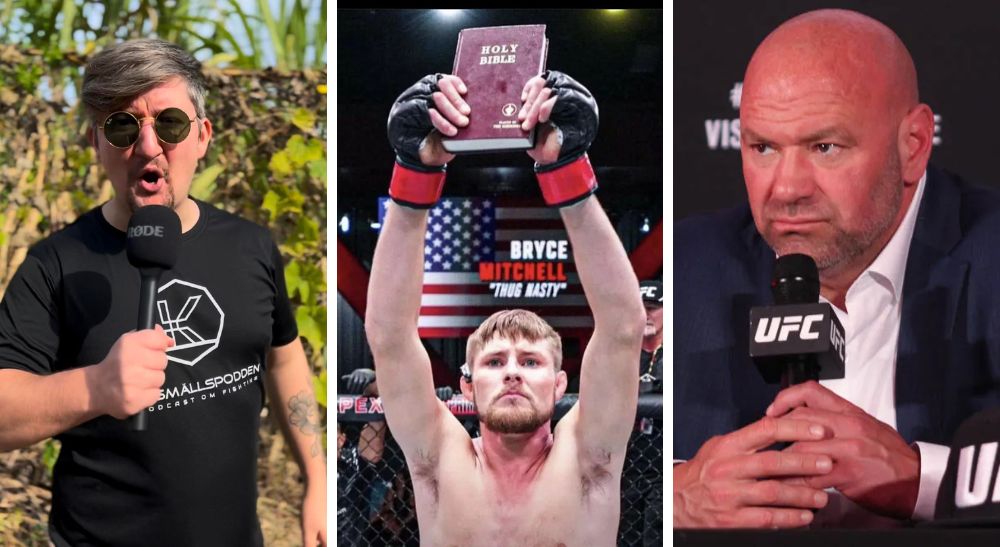 Ashah Tafari Bryce Mitchell Dana White UFC Kronika Maximum Sports