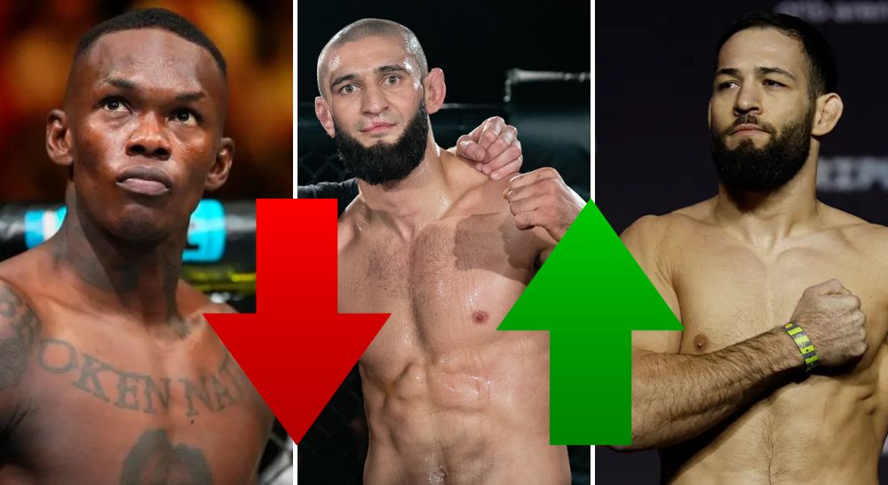 UFC-ranking Israel Adesanya